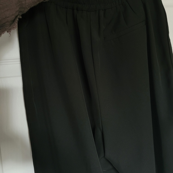 Black Ankle Slacks - Picture 3 of 5